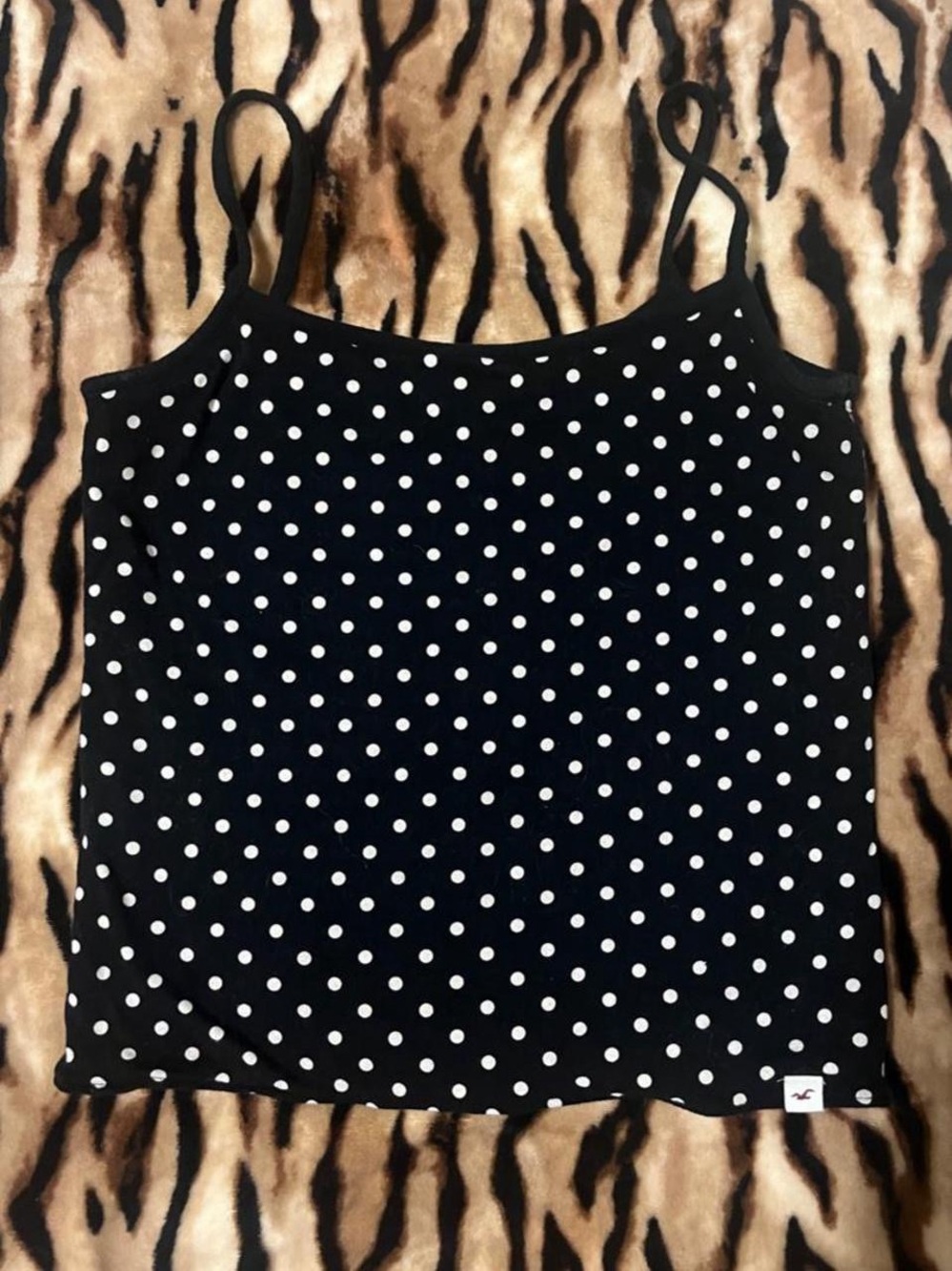 Black Polka Dot Cami